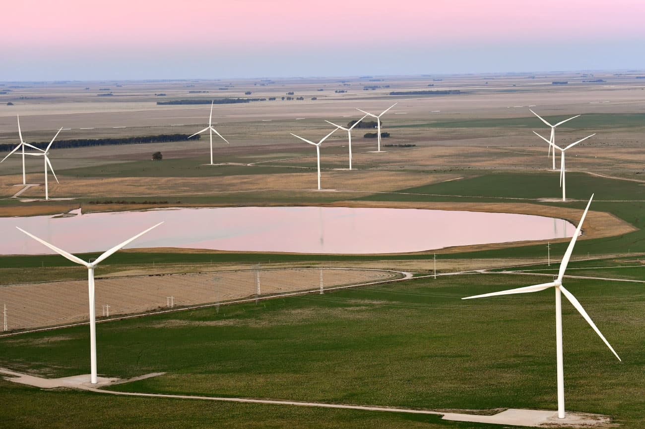 Parque eólico, Bahía Blanca